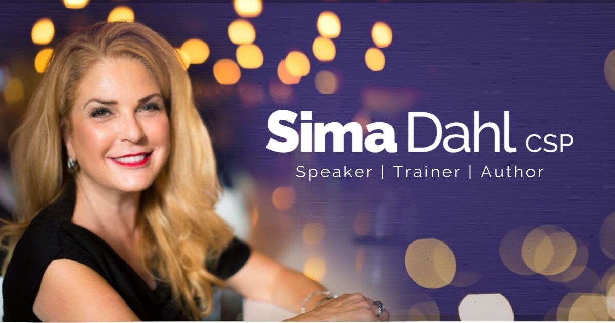 Sima Dahl, Speaker, Trainer, Author